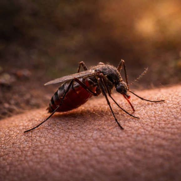 mosquito pest close up
